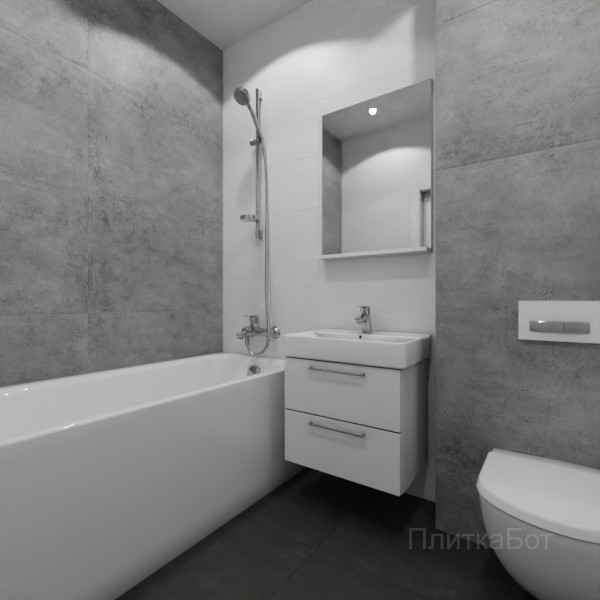 ALMA ceramica 2026, Тотем, Контрастные стены, контраст у инсталляции №38