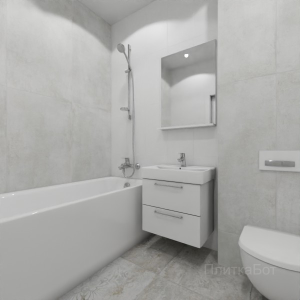 ALMA ceramica 2026, Тотем, Контрастные стены вертикально, контраст у инсталляции №9