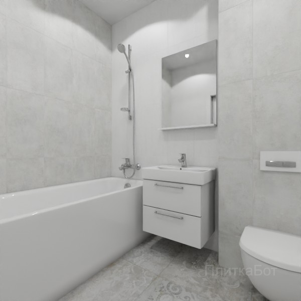 ALMA ceramica 2026, Тотем, Контрастные стены вертикально, контраст у инсталляции №24