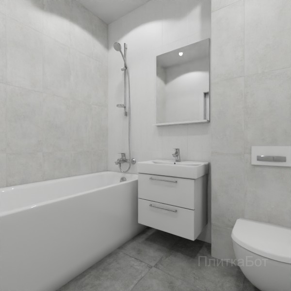 ALMA ceramica 2026, Тотем, Контрастные стены вертикально, контраст у инсталляции №25