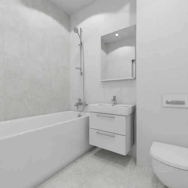 ALMA ceramica 2026, Тотем, Контрастные стены вертикально №2