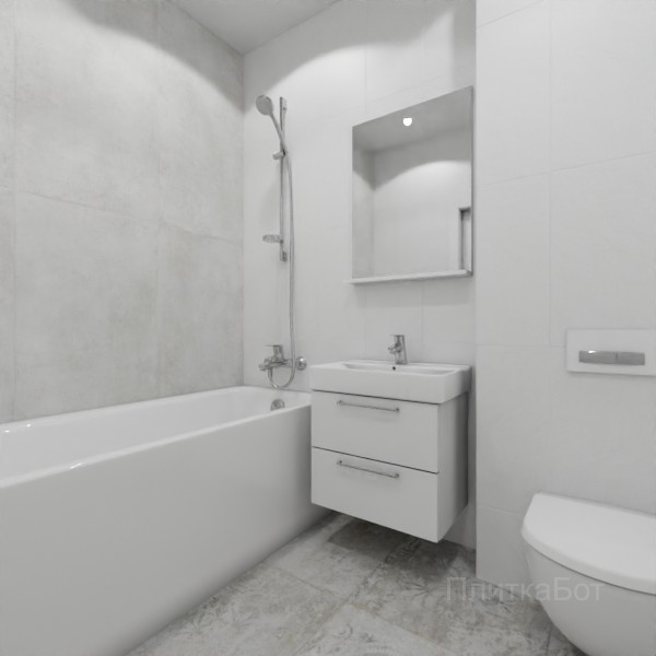 ALMA ceramica 2026, Тотем, Контрастные стены вертикально №14