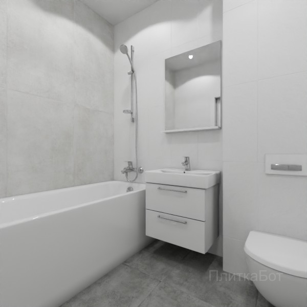 ALMA ceramica 2026, Тотем, Контрастные стены вертикально №15