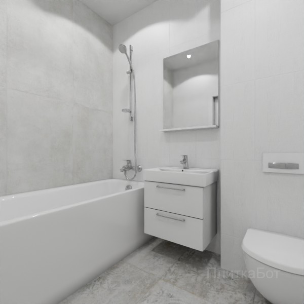 ALMA ceramica 2026, Тотем, Контрастные стены вертикально №19