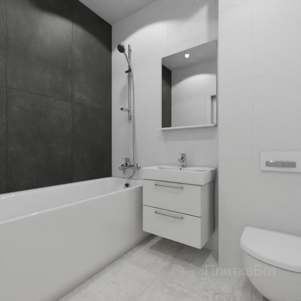 ALMA ceramica 2026, Тотем, Контрастные стены вертикально №22