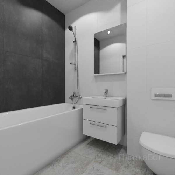 ALMA ceramica 2026, Тотем, Контрастные стены вертикально №24
