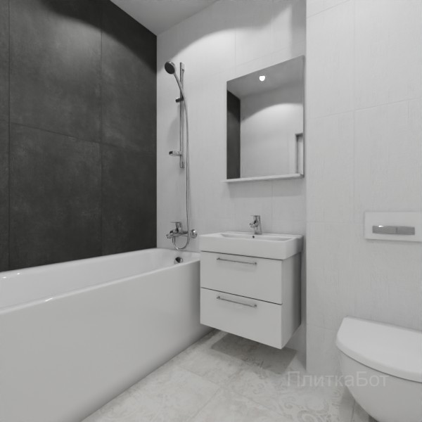 ALMA ceramica 2026, Тотем, Контрастные стены вертикально №27