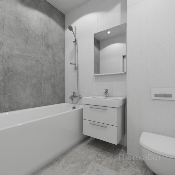 ALMA ceramica 2026, Тотем, Контрастные стены вертикально №39
