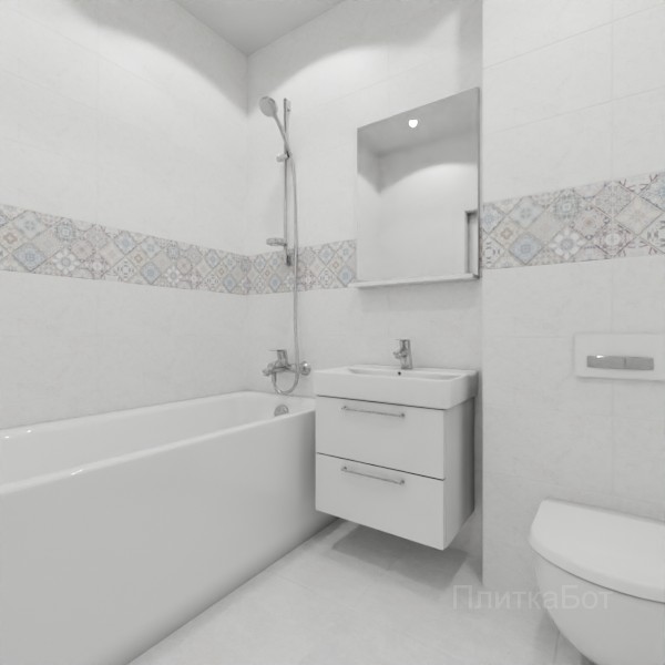ALMA ceramica 2026, Тревис, Декор по центру