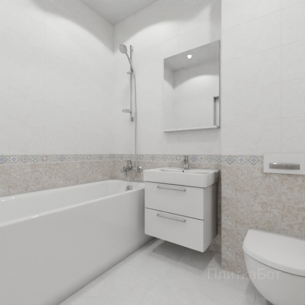 ALMA ceramica 2026, Тревис, Низ-верх и бордюр №3