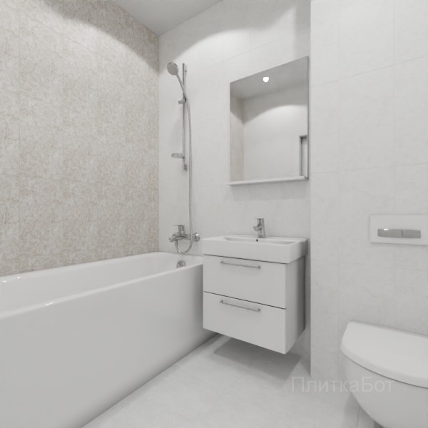 ALMA ceramica 2026, Тревис, Контрастные стены вертикально №3