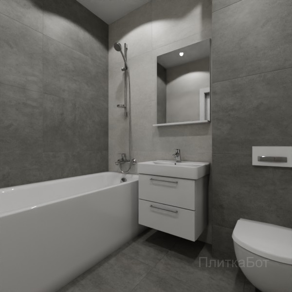ALMA ceramica 2026, Юнико, Контрастные стены, контраст у инсталляции №2