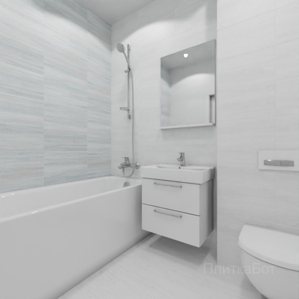 ALMA ceramica 2026, Уно, Контрастные стены, палубная №1