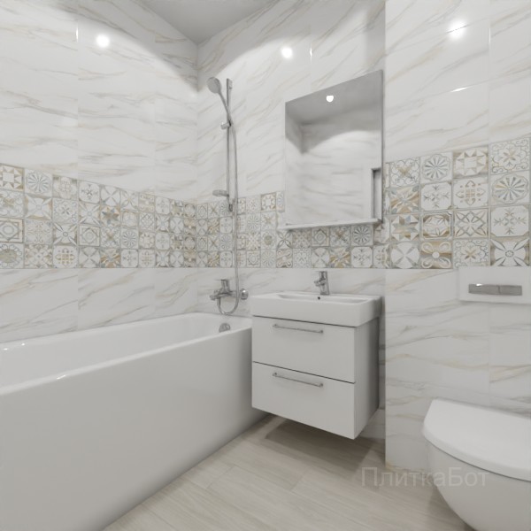 ALMA ceramica 2026, Варадеро, Два декора, палубная