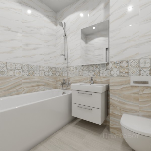 ALMA ceramica 2026, Варадеро, Низ-верх и декор, палубная