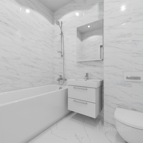 ALMA ceramica 2026, Вегас, Без декора