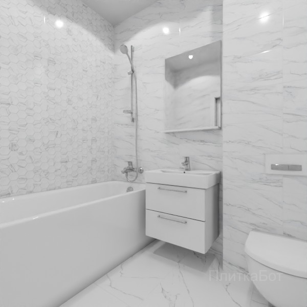 ALMA ceramica 2026, Вегас, Контрастные стены №1