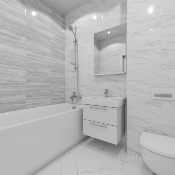 ALMA ceramica 2026, Вегас, Контрастные стены №4