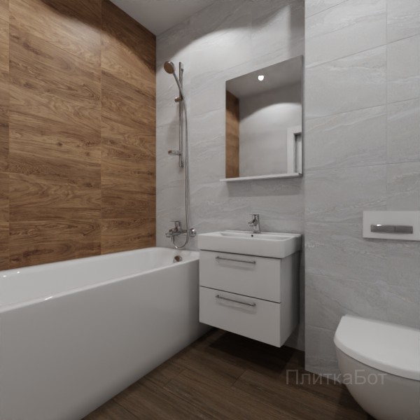 ALMA ceramica 2026, Вертум, Контрастные стены, палубная №1