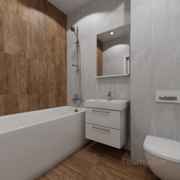 ALMA ceramica 2026, Вертум, Контрастные стены вертикально №1
