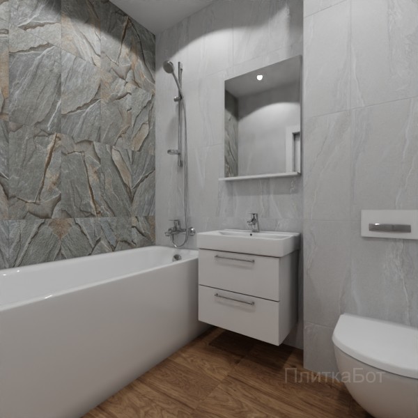 ALMA ceramica 2026, Вертум, Контрастные стены вертикально №2