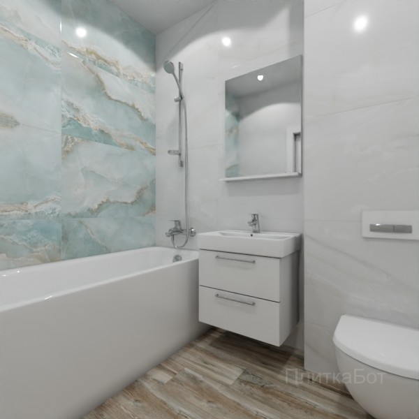 ALMA ceramica 2026, Вествуд, Контрастные стены, палубная №3