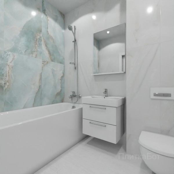 ALMA ceramica 2026, Вествуд, Контрастные стены вертикально, палубная №1