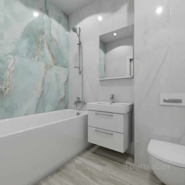 ALMA ceramica 2026, Вествуд, Контрастные стены вертикально, палубная №2