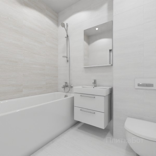 ALMA ceramica 2026, Вуд, Контрастные стены, палубная