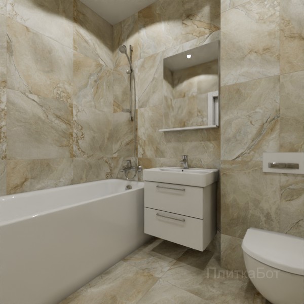 ALMA ceramica 2026, Вулкано, Без декора №4