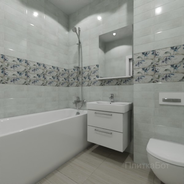 Gracia Ceramica, Antonetti, Декор по центру № 1