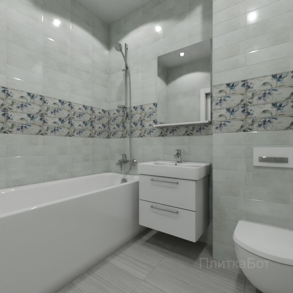 Gracia Ceramica, Antonetti, Декор по центру № 2