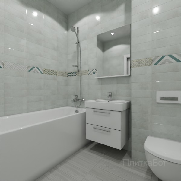 Gracia Ceramica, Antonetti, Декор по центру № 4
