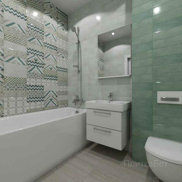 Gracia Ceramica, Antonetti, Контрастные стены №17