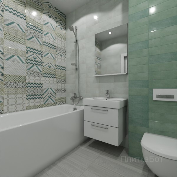 Gracia Ceramica, Antonetti, Контрастные стены №18