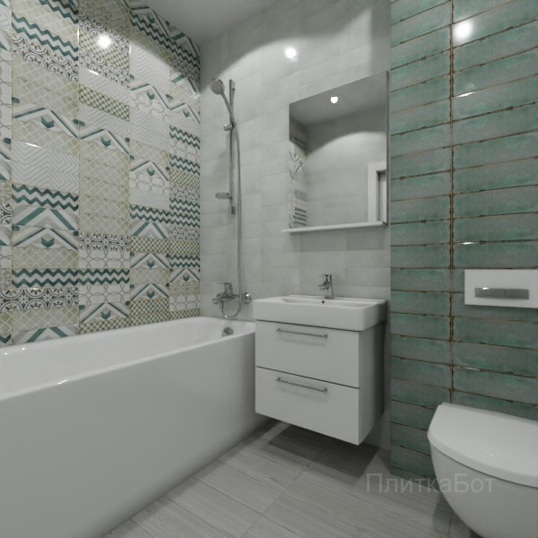 Gracia Ceramica, Antonetti, Контрастные стены №20
