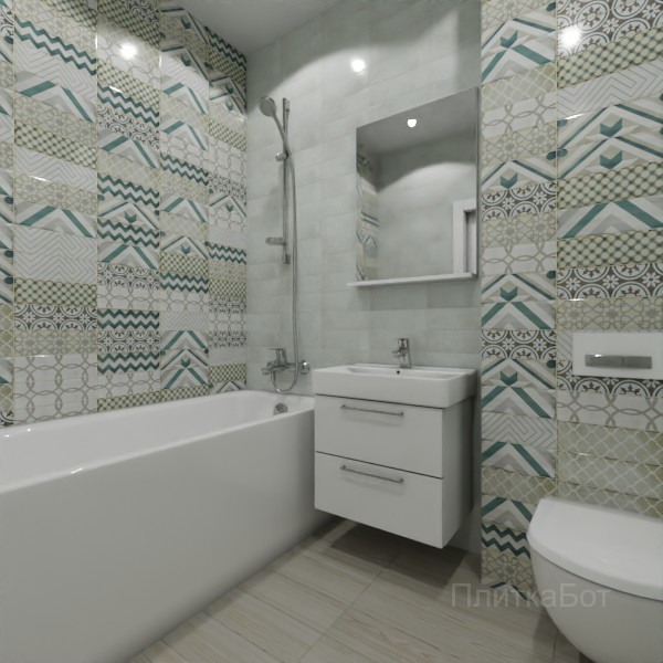 Gracia Ceramica, Antonetti, Контрастные стены № 1