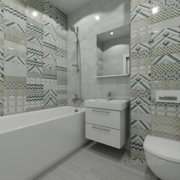 Gracia Ceramica, Antonetti, Контрастные стены № 2