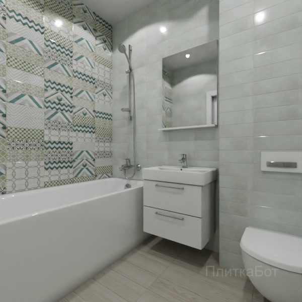 Gracia Ceramica, Antonetti, Контрастные стены № 7