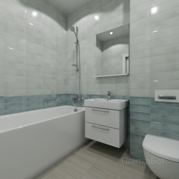Gracia Ceramica, Antonetti (синий), Низ-верх № 1
