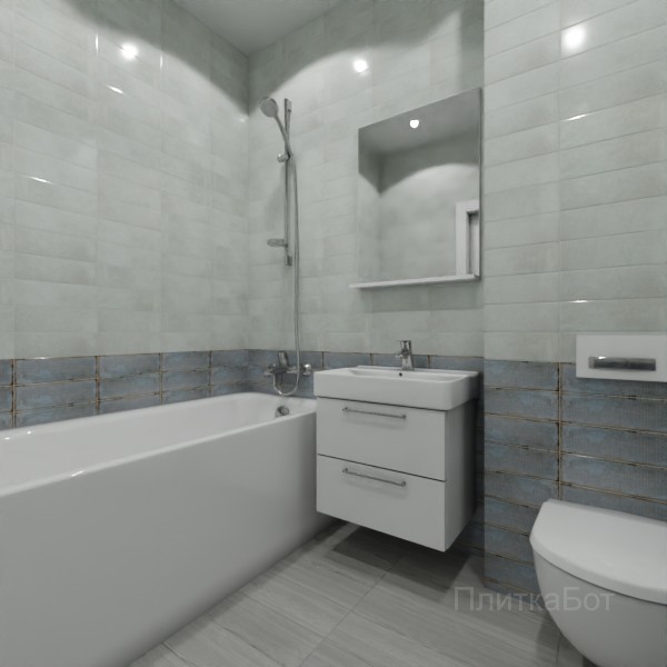 Gracia Ceramica, Antonetti (синий), Низ-верх № 4