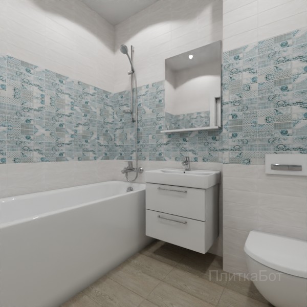 Gracia Ceramica, Caspian, Панно по кругу № 2