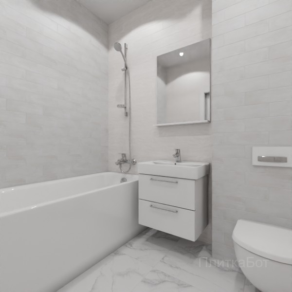 Gracia Ceramica, Caspian, Кирпичная кладка, контрастные стены № 1