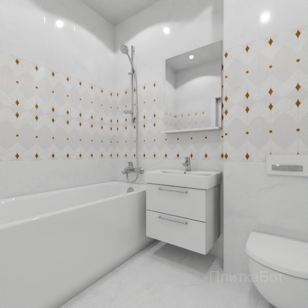 Gracia Ceramica, Constance, Декор по центру № 3