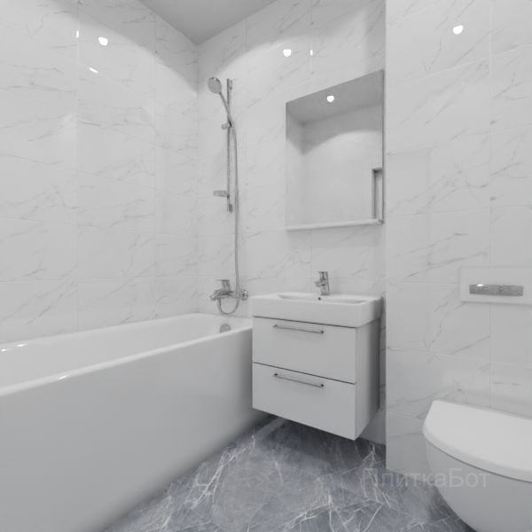 Gracia Ceramica, Elegance (серый), Без декора