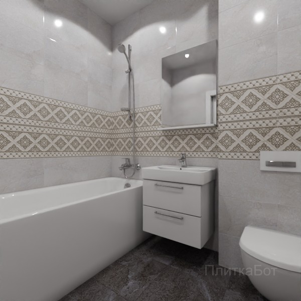 Gracia Ceramica, Elegance, Два декора