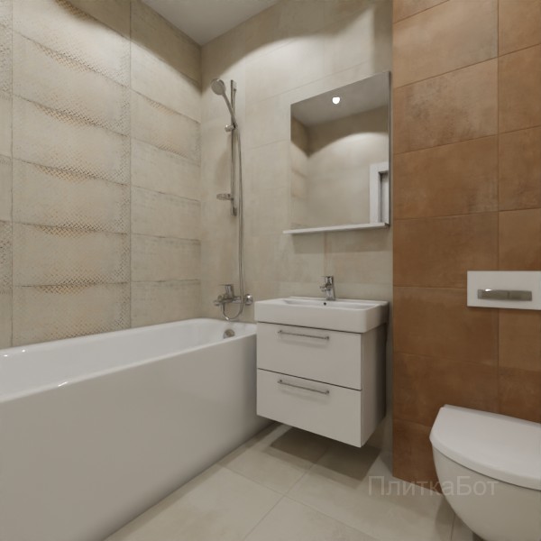 Gracia Ceramica, Gatsby, Контрастные стены № 3
