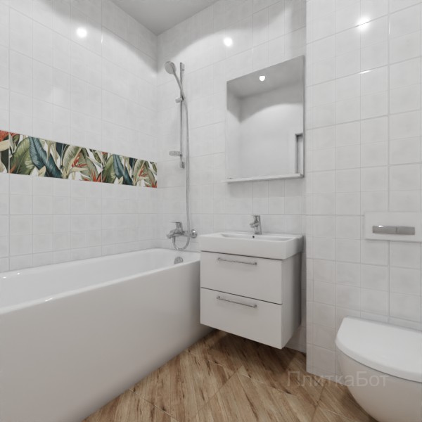 Gracia Ceramica, Mango, Панно над ванной № 2