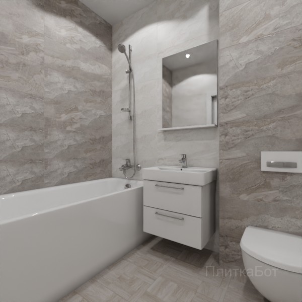 Gracia Ceramica, Nadelva, Контрастные стены № 2