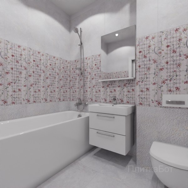 Gracia Ceramica, Olezia, Низ-верх и декор № 3